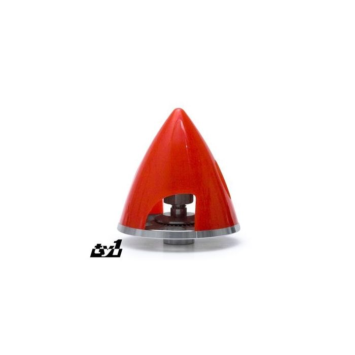 Spinner 45mm Red 4mm Shaft EP