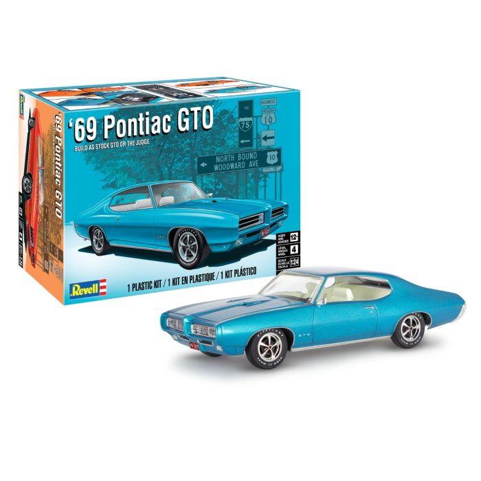 '69 Pontiac GTO "The Judge" 2N1 Revell modelbouwpakket