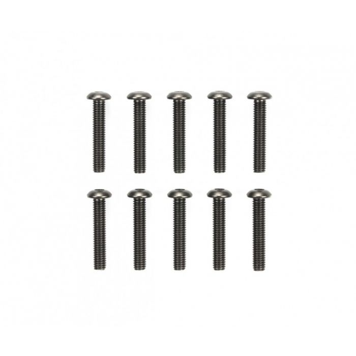 3x16mm Steel Hex Head Screws (10)