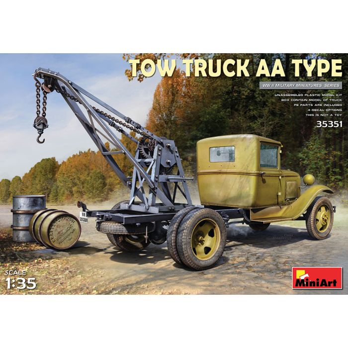 MiniArt: Tow Truck AA Type in 1:35