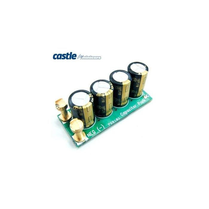 CASTLE CREATIONS CAPACITOR PACK, 12S MAX (50.0V), 1100UF