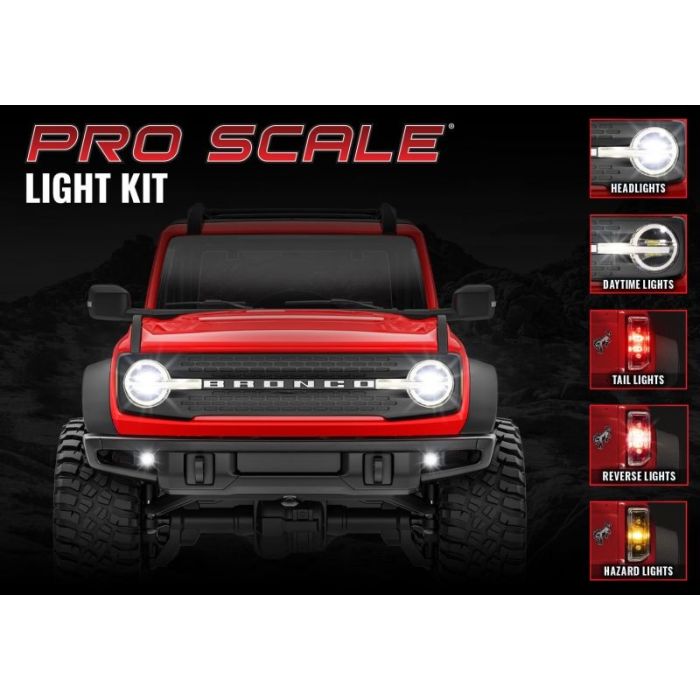Pro Scale LED-lichtset compleet