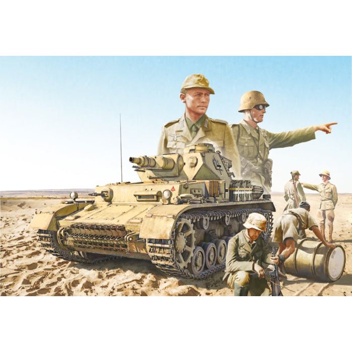 Pz.Kpfw.IV F1/F2/G With Afrika Korps Infantry