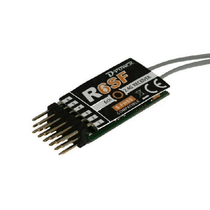 D-Power R-6SF - 2.4 GHz Empfänger S-FHSS kompatibel