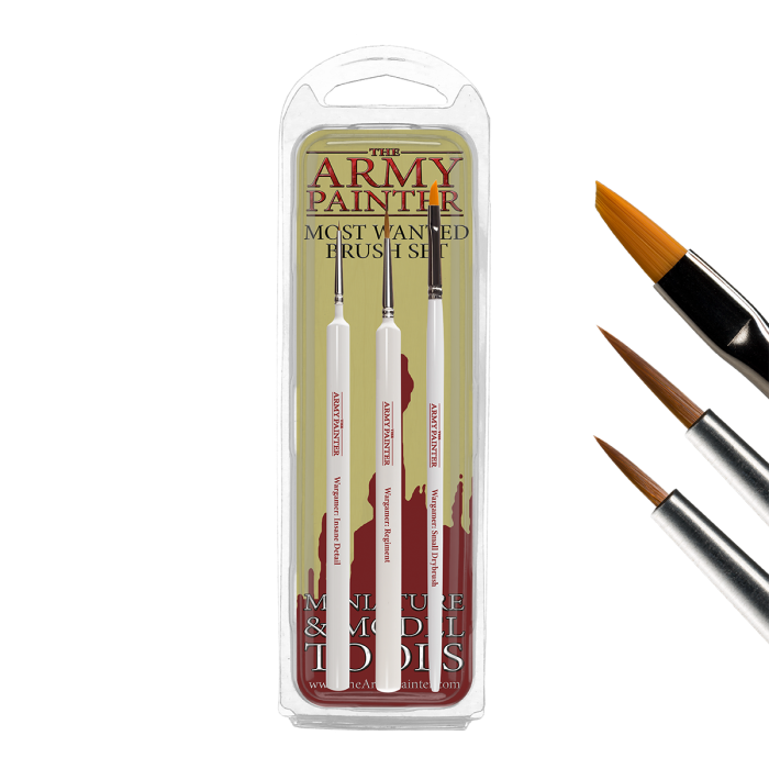 Vallejo, Most Wanted Brush Set - TL5043