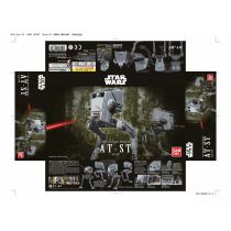 BANDAI AT-ST Bandai modelbouwpakket Star Wars
