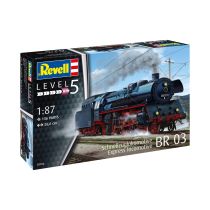 Standaard-sneltreinlocomotief bouwserie 03 met ten Revell modelbouwpakket