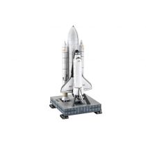 Cadeauset Space Shuttle & Booster Raketten, 40th. Revell modelbouwpakket met basisaccessoires