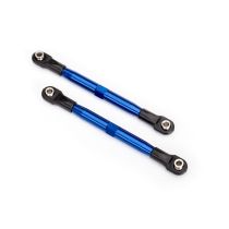 L/R Gewindestange Camber 87mm vo/hi Alurohr blau eloxiert