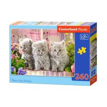 Castorland: Three Grey Kittens