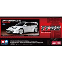 Tamiya 1:10 RC Ford Focus RS Custom TT-02