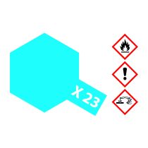 Tamiya, X-23 Klar-Blau glänzend 10ml