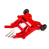 Wheelie Bar rot montiert TRAXXAS 2WD&VXL Bandit, Rustler, Slash, Stampede *J*