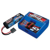 EZ-Peak Plus Schnell-Lader 4A & LiPo 5800mAh 2s 25C Set TRAXXAS mit iD, TRX2970GX & TRX2843X (EU-Version)