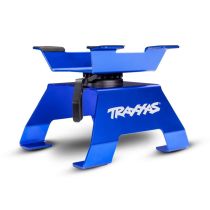 TRAXXAS - TRX8796-BLUE - Auto-Stand Aluminium 1/10-1/8 blau