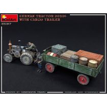 GERMAN TRACTOR D8506 W. CARGO TRAILER  1/35 