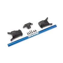 TRX6730X, chassisbeugelset blauw voor LGC-chassis