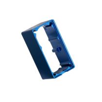 TRX2254, servobehuizing middendeel aluminium blauw voor 2250 servo