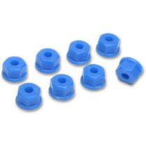 Nylon Nuts 6-32 (Neon Blue)