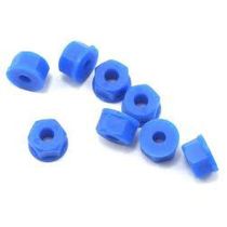 Nylon Nuts 8-32 (Neon Blue)