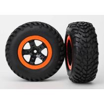 Reifen+Felge montiert (2) S1-Compund Foam-Einlage