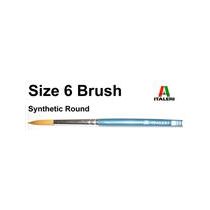 6 BRUSH SYNTHETIC ROUND