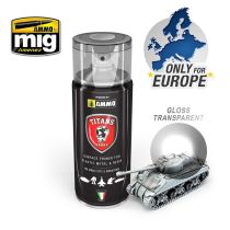 TITANS HOBBY: GLOSS TRANSPARENT VARNISH 400 ML SPRAY