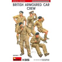 Miniart 1/35 BRITISH ARMOURED CAR CREW SPECIAL EDITION
