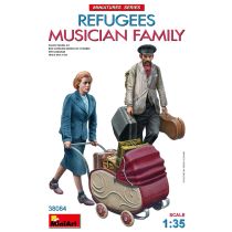 Miniart  1/35 REFUGEES MUSICIAN FAMILY 