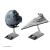 BANDAI Death Star II & Imperial Star Destroyer Bandai bouwpakket om in elkaar te zettens