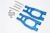 ALUMINIUM FRONT UPPER ARM - 1PR blue