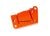 Motorplaat aluminium oranje