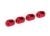 wishbone pin holder (4) aluminum red