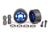 Compleet wiel voor Wheelie bar 6061-T6 aluminium blauw (2)