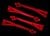 LED Linse, rot (4)