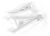 TRX8631A, draagarm wit voor rechts Heavy Duty per stuk 1x boven & onder