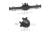 ALUMINUM REAR AXLE HOUSING (WITH CARRIER) -28PC SET black