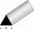 DRIEHOEK 60GR. 5,0MM 1M