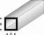 VIERK.BUIS 8,0X10,0MM 1M
