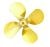 Brass Propeller30-R-4bl-M3