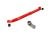 Steering plate 6061-T6 aluminum red