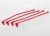 Karo-Clip Halter rot (4)
