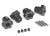 Wheel driver 17mm splined gray