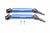 HARDEN STEEL #45 FRONT AXLE W. ALLOY BODY -6PC SET blue