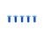 3x8mm HG Alu CSHH Screw Blu *5