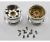 1:10 Felgen (2) Chrom/gold 2-