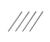 TRF420 3x43mm Sus Shafts (4) Steel