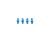 Li/Re-Gewindestange 3x10mm (4