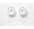 1:14 Wheels (30mm/Hex/Whi) (2) white