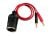 Adapterkabel Zigarettenanzünder/4mm Stecker 12 Volt